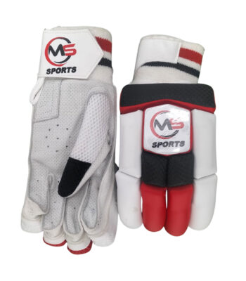 MS Batting Gloves – Red Edition