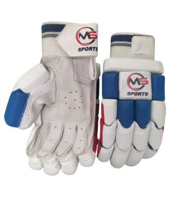 MS Batting Gloves – Blue Edition