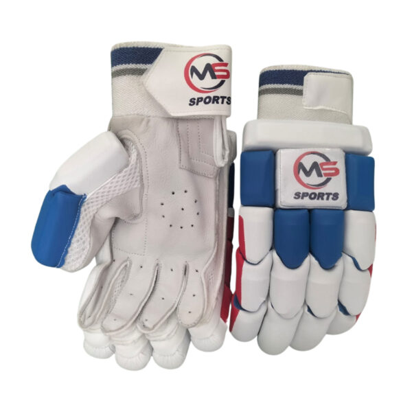 MS Batting Gloves – Blue Edition